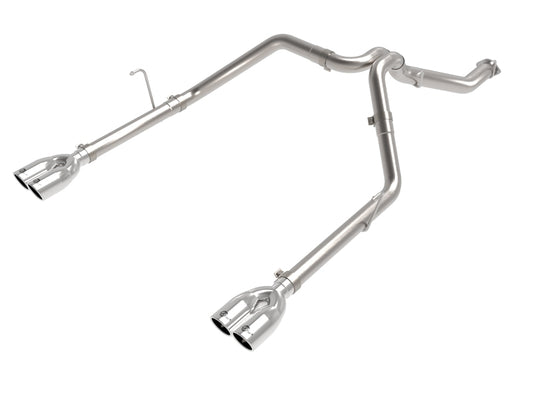 aFe Vulcan Series 3in 304SS Cat-Back 21 Jeep Gladiator V6-3.0L (td) - Dual Polished Tip - Burkken Auto Parts