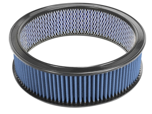 aFe MagnumFLOW Air Filters Round Racing P5R A/F RR P5R 14 OD x 12 ID x 4 H E/M - Burkken Auto Parts