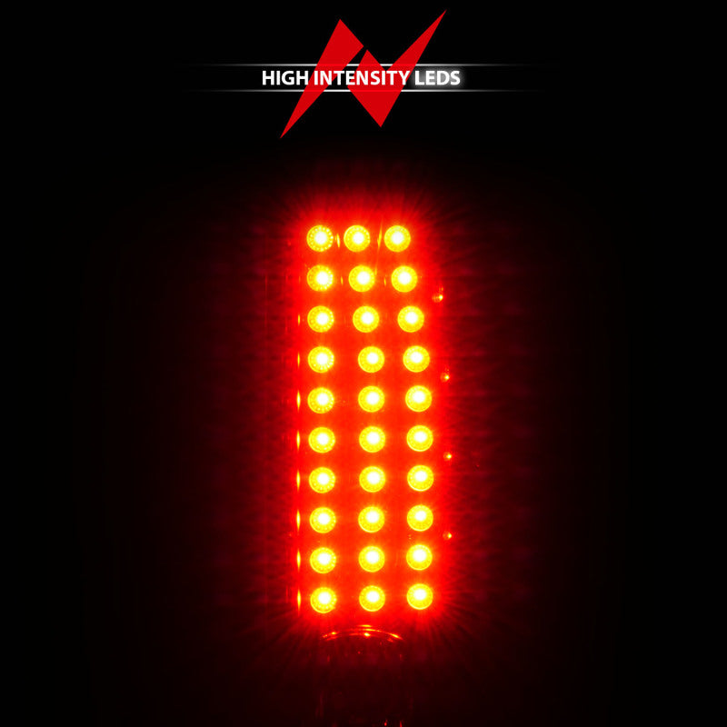 ANZO 04-10 Chevy Colorado LED Taillights G2 - Black - Burkken Auto Parts