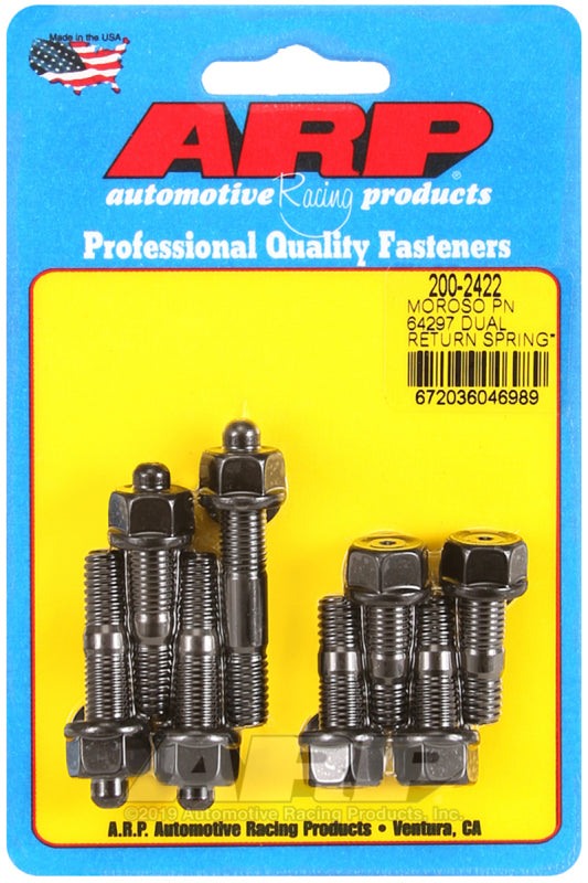 ARP Moroso 64927 Dual Return Spring w/ 2in Spacer Plate Carb Stud Kit - Burkken Auto Parts