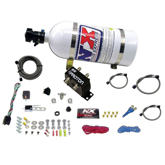 Nitrous Express Proton Plus Nitrous Kit w/10lb Bottle - Burkken Auto Parts