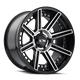 ION Type 149 20x9 / 6x135 BP / -12mm Offset / 87.1mm Hub Black/Machined Wheel