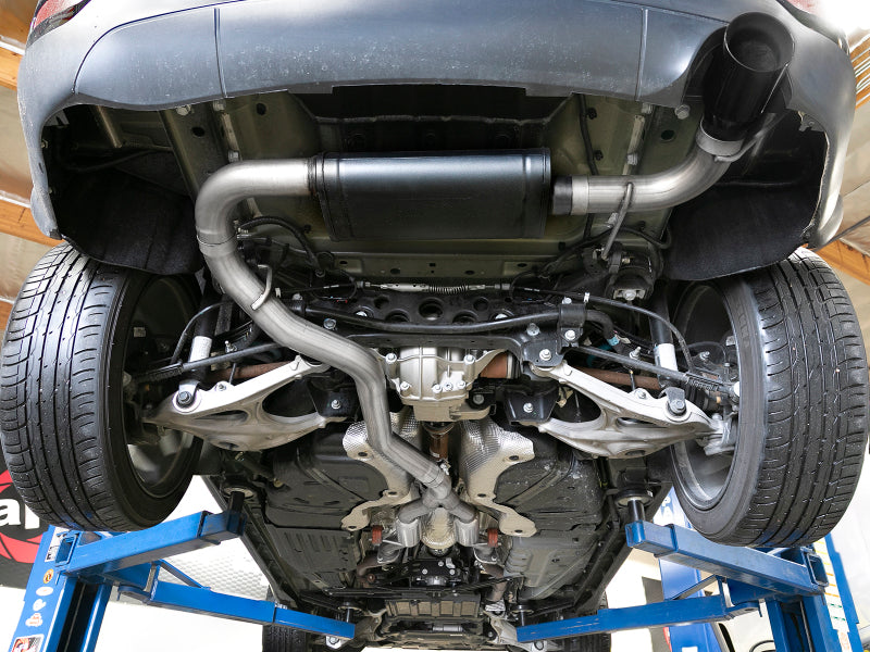 aFe Large Bore HD 3in 304 SS Cat-Back Exhaust w/ Black Tips 14-19 Jeep Grand Cherokee (WK2) V6-3.6L - Burkken Auto Parts