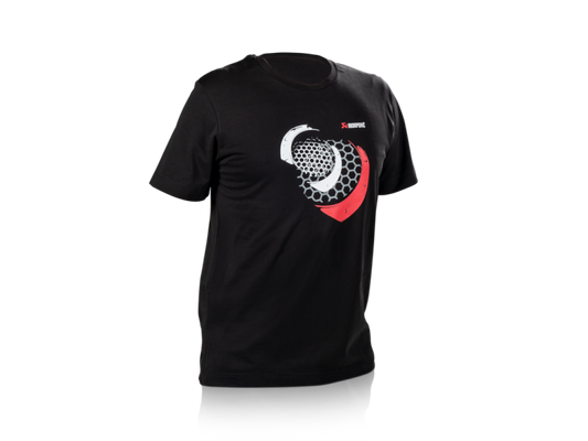 Akrapovic Lifestyle T-shirt Mesh Mens Black - Large - Burkken Auto Parts