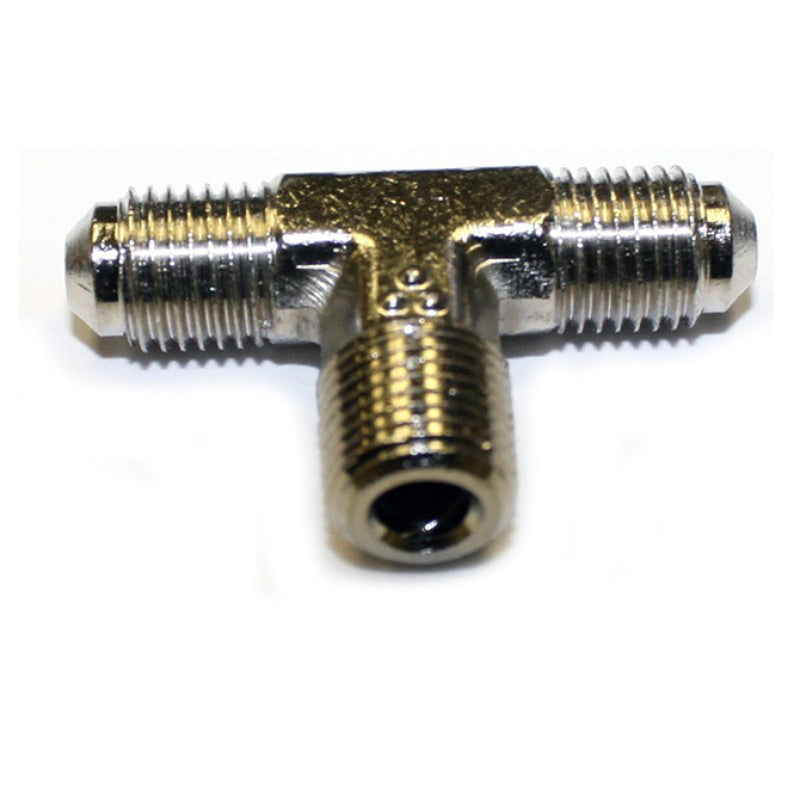 Nitrous Express 3AN Male x 1/8 NPT Straight T - Burkken Auto Parts