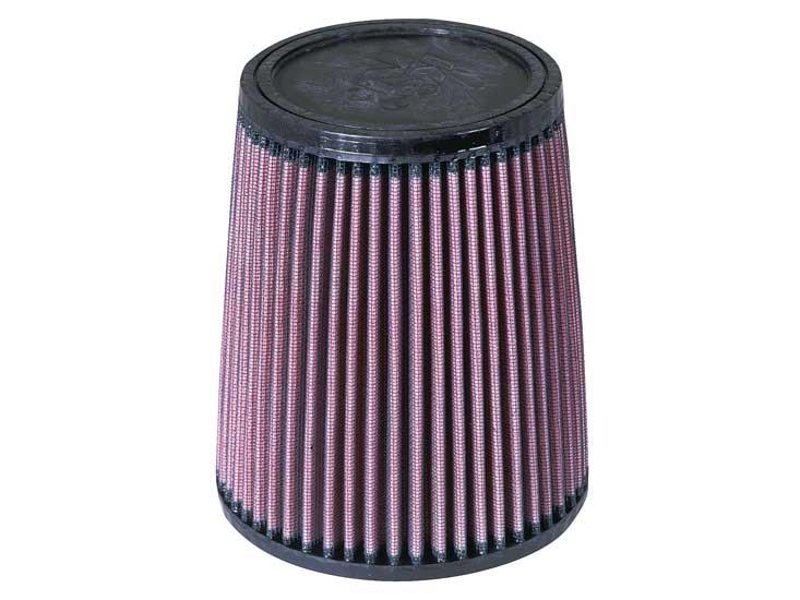 K&N Universal Rubber Filter 2.75in Flange ID x 5.875in Base OD x 4.75in Top OD x 7in Height - Burkken Auto Parts