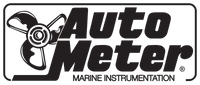 Autometer Gauge GPS Speedometer 3-3/8in 140 MPH Marine White Gauge - Burkken Auto Parts