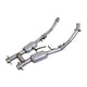 BBK 94-95 Mustang 5.0 High Flow H Pipe With Catalytic Converters - 2-1/2 - Burkken Auto Parts