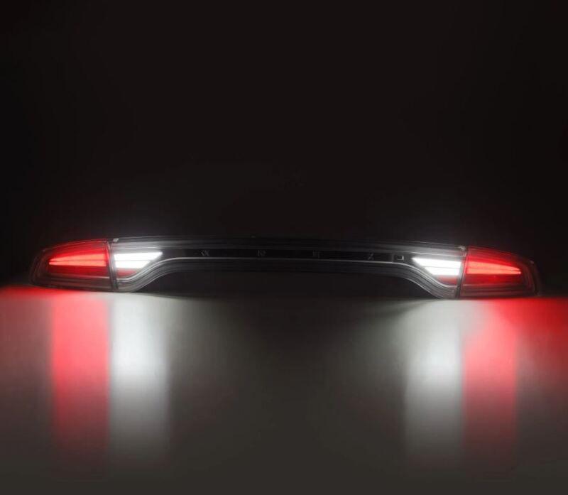 AlphaRex 15-23 Dodge Charger NOVA-Series Prismatic LED Tail Lights Smoke - Burkken Auto Parts