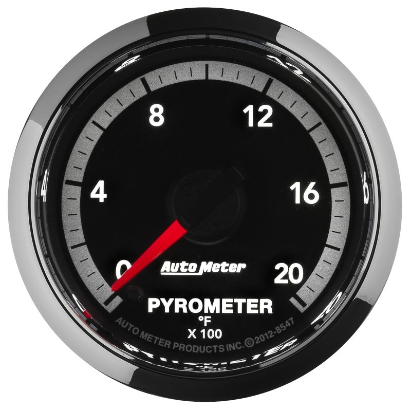 Autometer Gen4 Dodge Factory Match 52.4mm Full Sweep Electronic 0-2000 Deg F EGT/Pyrometer Gauge - Burkken Auto Parts