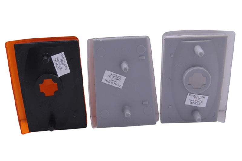 ANZO Corner Lights 1988-1993 Chevrolet C1500 Euro Corner Lights 4 Clear and 2 Amber 6pc - Burkken Auto Parts