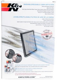 K&N 18 Ford Taurus 3.5L Cabin Air Filter - Burkken Auto Parts