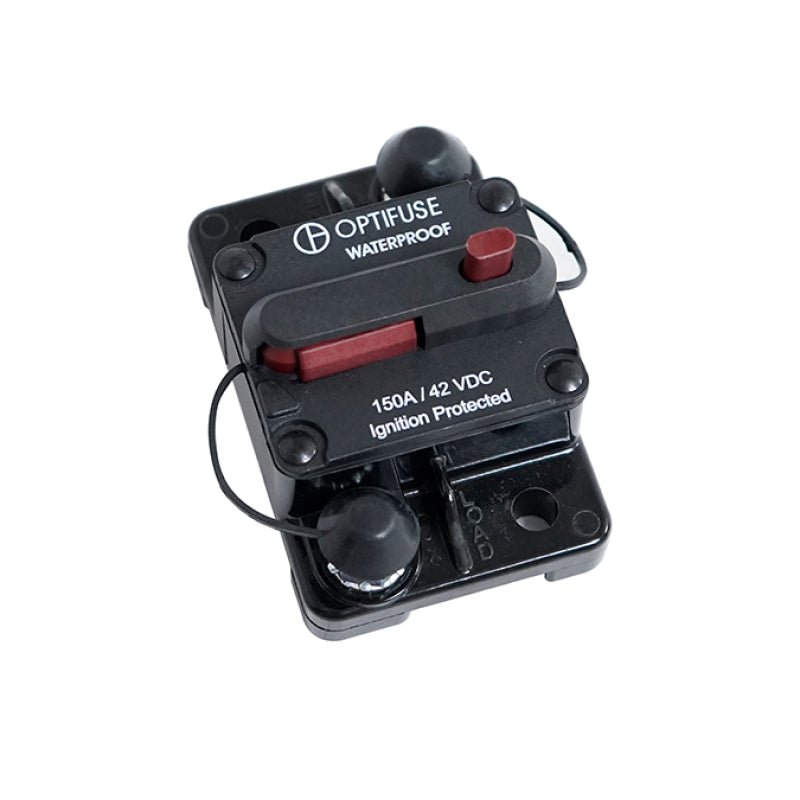 Nitrous Express Surface Mount Manual Reset 150A 42 VDC Circuit Breaker - Burkken Auto Parts