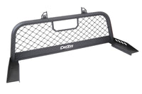 Deezee 99-16 Ford SuperDuty Cargo Management Cab Rack - Txt Blk Mesh - Burkken Auto Parts
