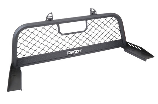 Dee Zee 99-16 Ford SuperDuty Cargo Management Cab Rack - Txt Blk Mesh