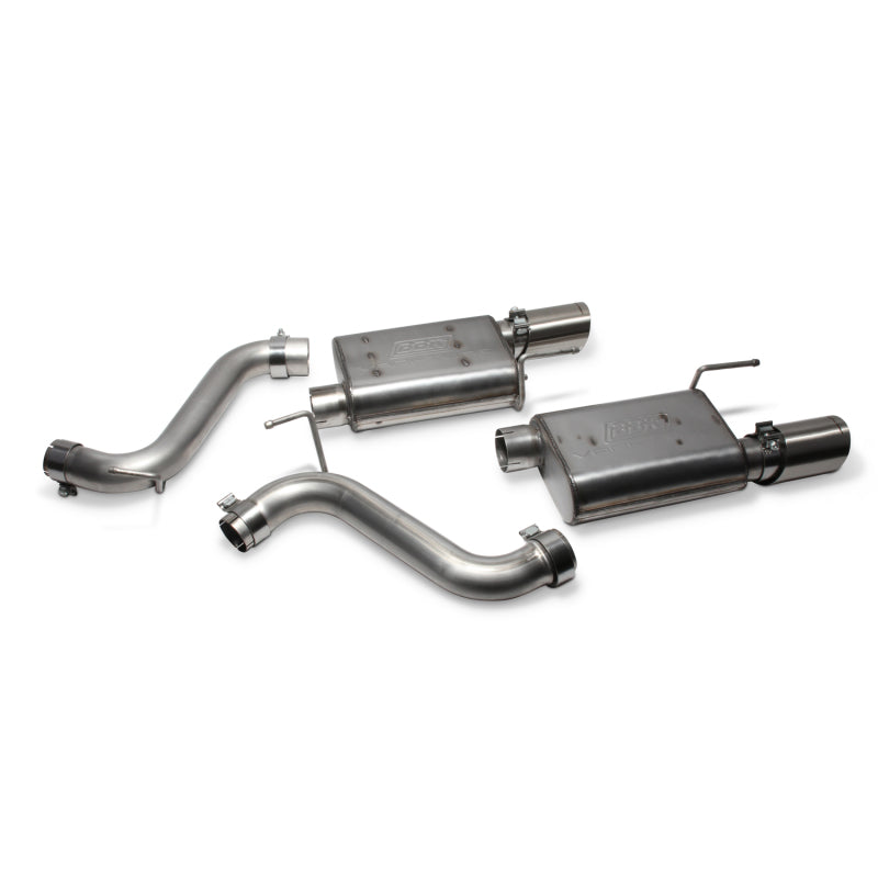 BBK 2015-16 Ford Mustang GT Varitune Axle Back System (Cut & Clamp Direct Bolt On Design) - Burkken Auto Parts