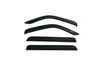 AVS 07-11 Dodge Nitro Ventvisor Outside Mount Window Deflectors 4pc - Smoke - Burkken Auto Parts