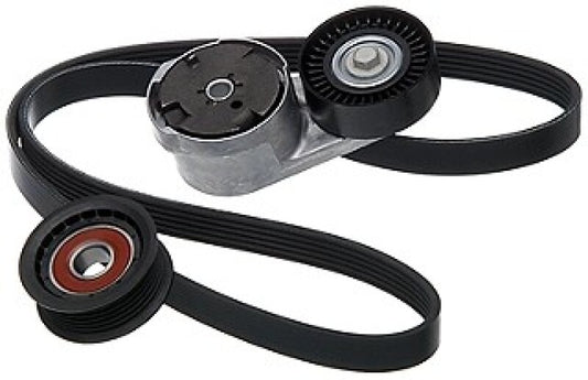 Gates 19-20 Freightliner Cascadia Detroit Diesel DD15 Diesel HD Accessory Belt Drive Kit - Burkken Auto Parts