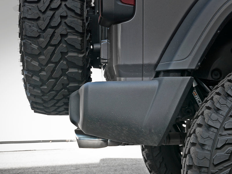 aFe Rebel Series 2.5in 304 SS Cat-Back Exhaust w/ Polished Tip 18-20 Jeep Wrangler (JL) - Burkken Auto Parts