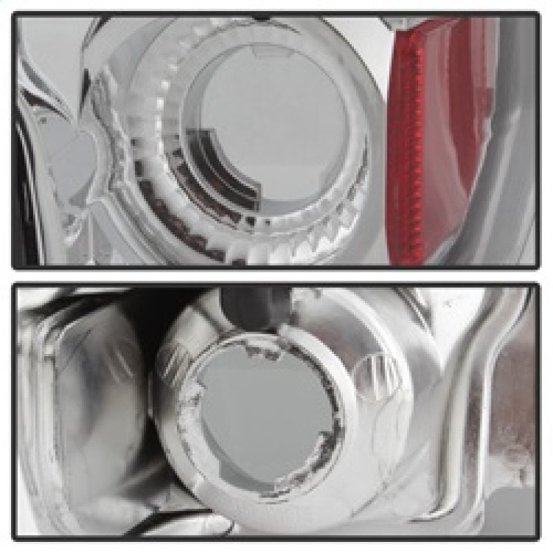 Spyder Ford F150 87-96/Ford Bronco 88-96 Euro Style Tail Lights Chrome ALT-YD-FF15089-C - Burkken Auto Parts