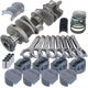 Eagle Pontiac 400 4.250in Crank 6.800in I-Beam Rods -22cc 4.185in Pistons Rotating Assembly - Burkken Auto Parts