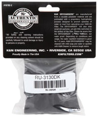 K&N Air Filter Wrap Black RU-3130 - Burkken Auto Parts