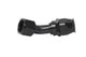 Aeromotive PTFE Hose End - AN-12 - 45 Deg - Black Anodized - Burkken Auto Parts