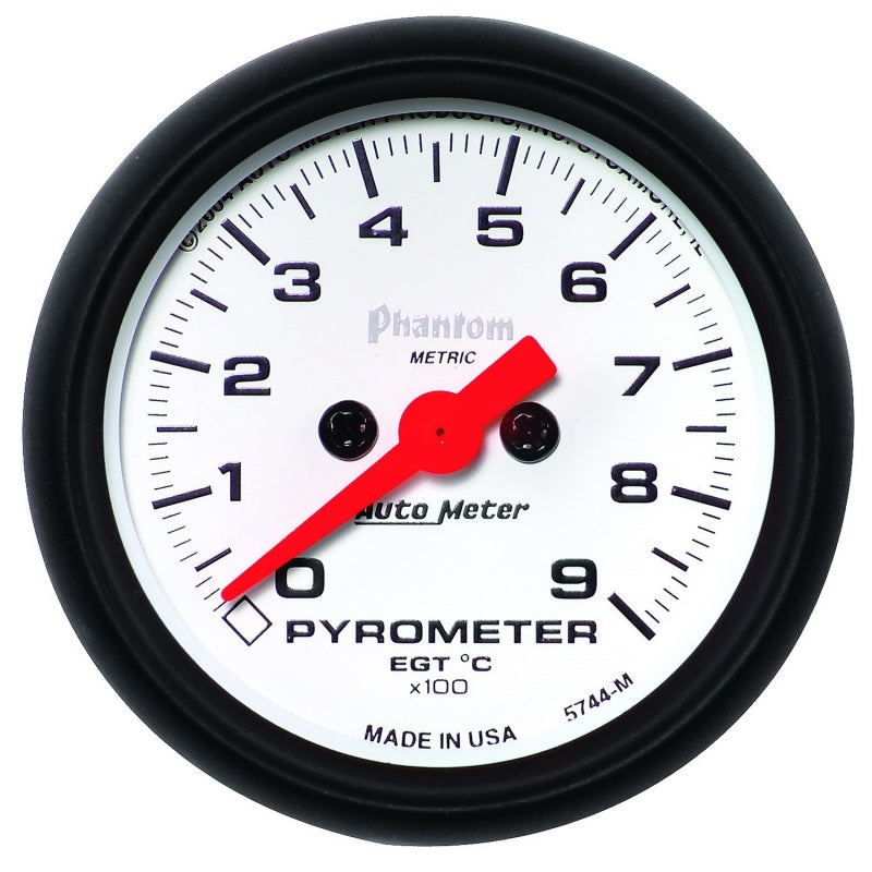 Autometer Phantom FSE 52mm 0-900 Deg C Electronic Gauge Kit - Burkken Auto Parts