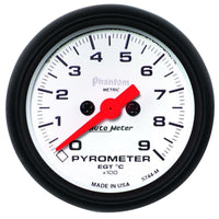 Autometer Phantom FSE 52mm 0-900 Deg C Electronic Gauge Kit - Burkken Auto Parts