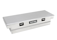 Tradesman Aluminum Single Lid Cross Bed Truck Tool Box (63in.) - Brite - Burkken Auto Parts