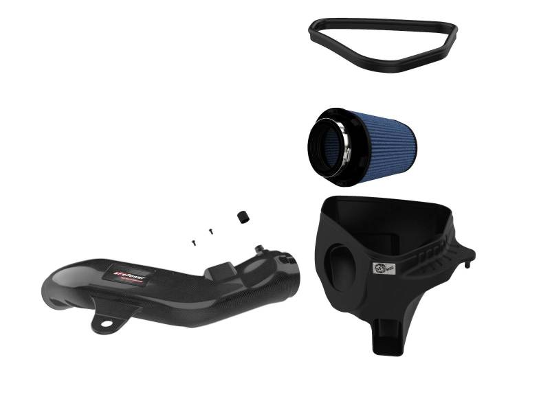aFe Track Series Carbon Fiber Intake w/Pro 5R Filter BMW M2 (F87) 16-18 L6-3.0L (t) N55 - Burkken Auto Parts