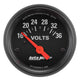 Autometer Z-Series 2-1/16in 16-36 Volts Electric Voltmeter Gauge - Burkken Auto Parts