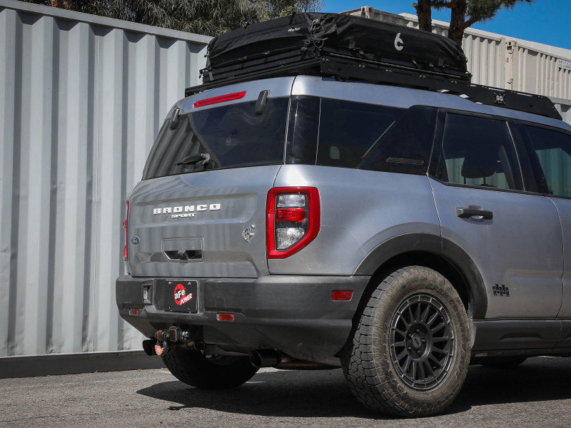 aFe Ford Bronco Sport 21-22 L3-1.5L (t)/L4-2.0L (t) Vulcan Cat-Back Exhaust System- Black Tips - Burkken Auto Parts