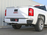 aFe Gemini XV 3in 304 SS Cat-Back Exhaust w/ Cutout 09-18 GM Trucks 4.3L/4.8L/5.3L w/ Black Tips - Burkken Auto Parts