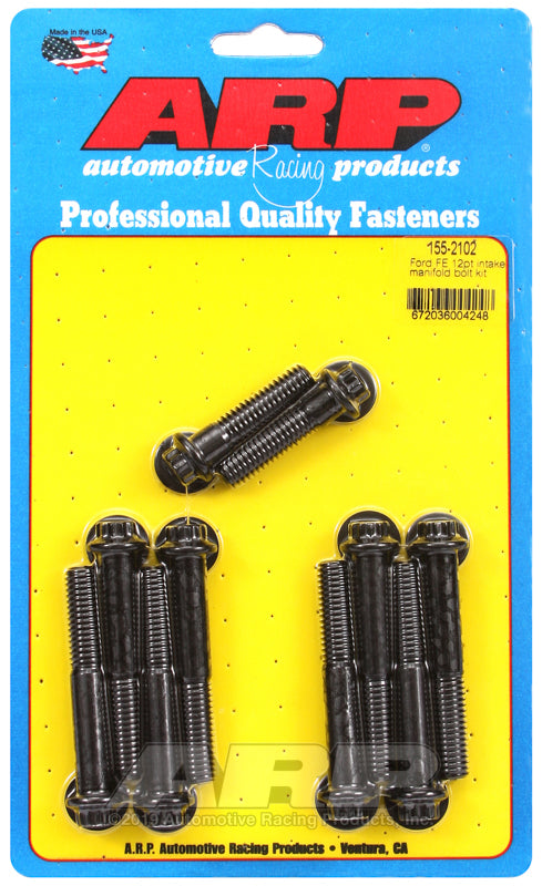 ARP Ford FE 12pt Intake Manifold Bolt Kit - Burkken Auto Parts