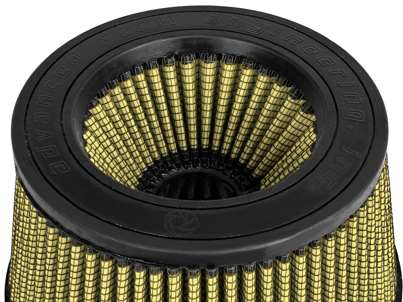 aFe MagnumFLOW Pro GUARD7 Universal Air Filter 5in. F x 5-3/4in B x 4-1/2in.T - Burkken Auto Parts
