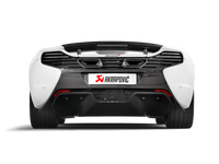 Akrapovic 14-17 McLaren 650S/650S Spyder Slip-On Line (Titanium) w/ Carbon Tips - Burkken Auto Parts