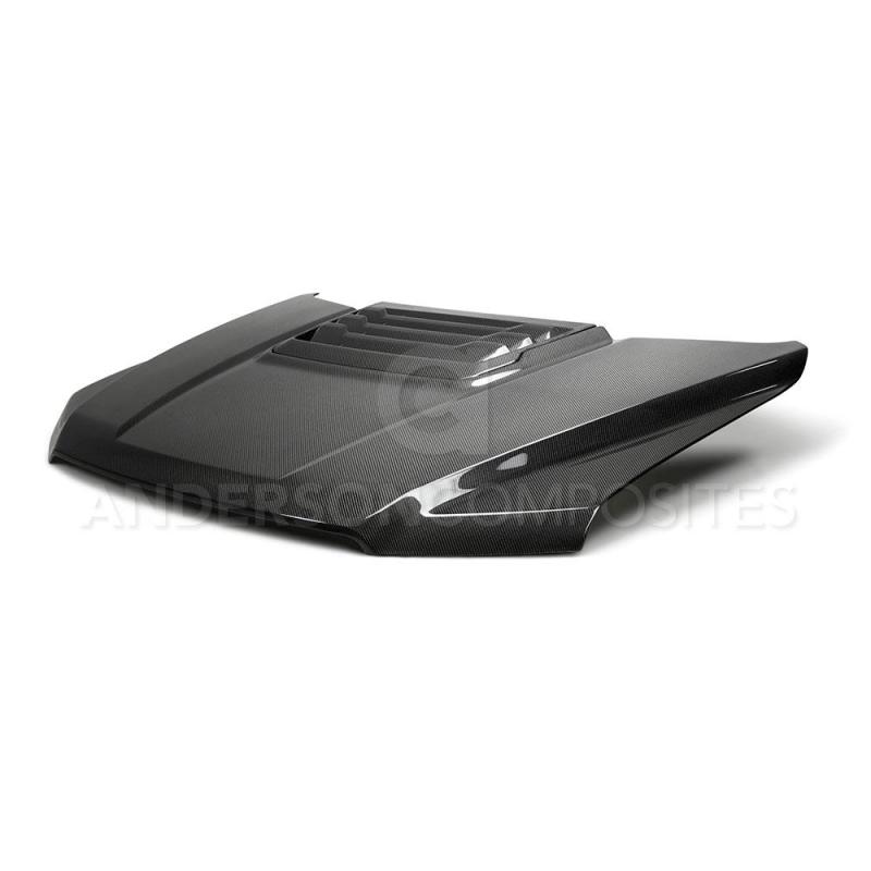 Anderson Composites 2017-2018 Ford Raptor Type-OE Style Carbon Fiber Hood - Burkken Auto Parts