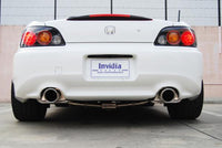 Invidia 00+ S2000 Q300 Dual Tip Cat-back - Burkken Auto Parts