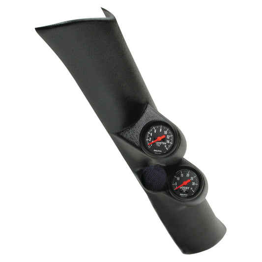 AutoMeter Diesel Gauge Kit A-Pillar W/Spkr Ram 98-02 Boost/Egt 35PSI/1600 Deg. F Z Series - Burkken Auto Parts