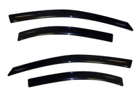 AVS 12-18 Chevy Sonic Ventvisor Outside Mount Window Deflectors 4pc - Smoke - Burkken Auto Parts