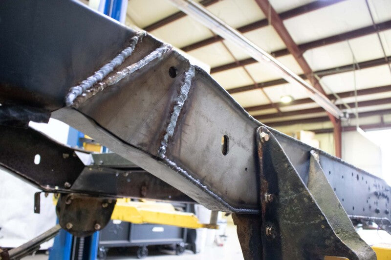 Rust Buster 73-87 Chevy K10/K20 Leaf Spring Frame Repair Kit - Right