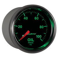 Autometer GS Series 2-1/16in Oil Pressure Gauge 100PSI Electric Full Sweep - Burkken Auto Parts