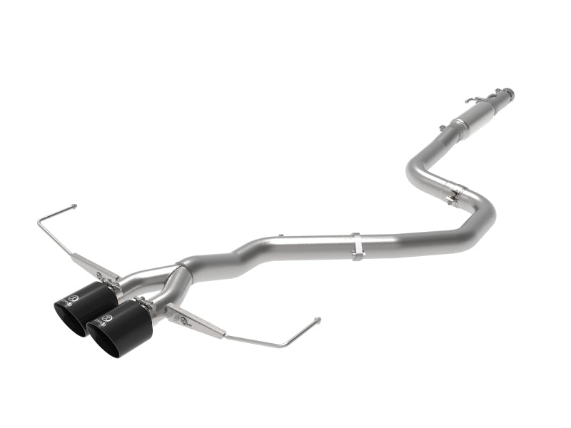 aFe Takeda Exhaust Cat-Back 19-20 Hyundai Veloster 304SS Black Dual Tips Exhaust - Burkken Auto Parts