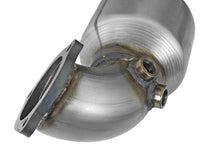 aFe Power Twisted Steel SS304 Downpipe 2.5in w/Cat 17-18 Hyundai Elantra L4-1.6L (t) - Burkken Auto Parts