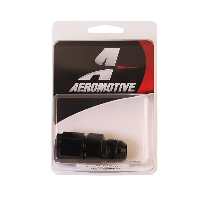 Aeromotive Adapter - AN-10 Male to Female - 1/8-NPT Port - Burkken Auto Parts