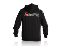 Akrapovic Mens Akrapovic Logo Black Hoodie - XXL - Burkken Auto Parts