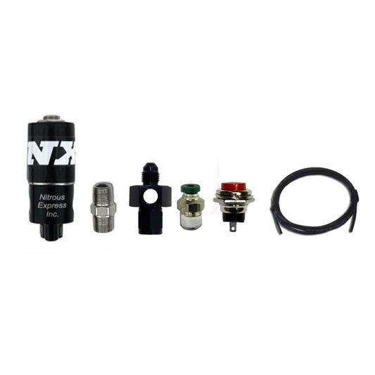 Nitrous Express Nitrous Purge Valve w/Poly Line (4AN) - Burkken Auto Parts
