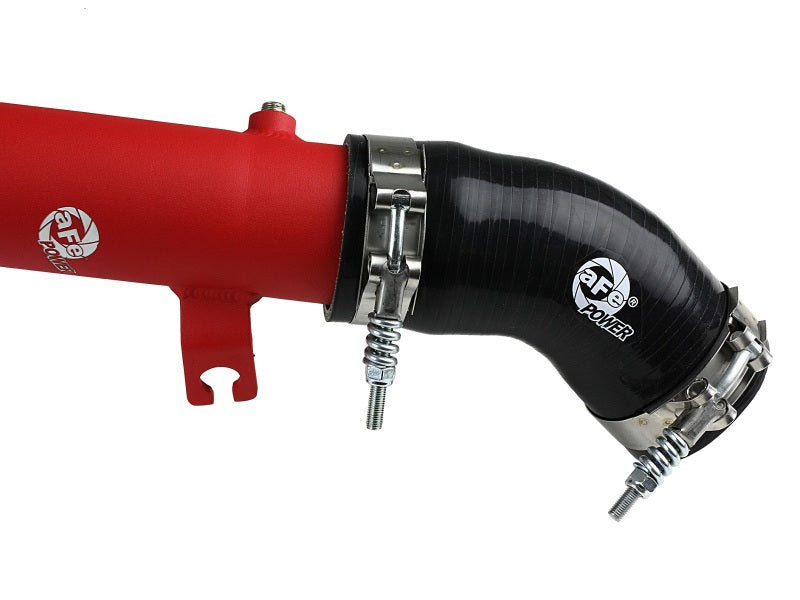 aFe BladeRunner 2.5in Aluminium Hot Side Charge Pipe 15-20 Subaru WRX 2.0T - Red - Burkken Auto Parts