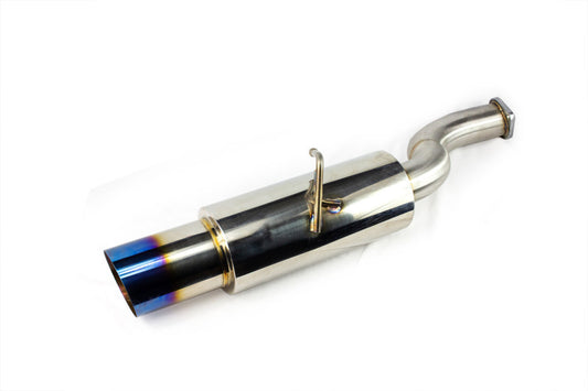 ISR Performance GT Single Exhaust - Hyundai Genesis Coupe 3.8 - Burnt Tip - Burkken Auto Parts